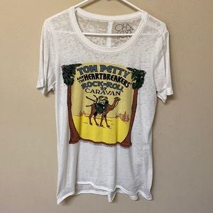 Chaser LA burnout T-Shirt (Size Large)